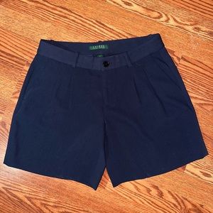 Ralph Lauren navy shorts size 2